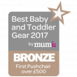 Best Baby & Todler Gear Award (2016,  bronze)