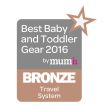 Best Baby & Toddler Gear Award 2016 (Bronze - RECARO Citylife)