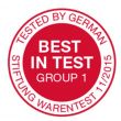 Stiftung Warentest (best in test)