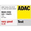 ADAC online 05/2019 MAXI-COSI Jade + 3wayFix "very good" (1.5)