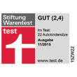 Stiftung Warentest (2015,good)