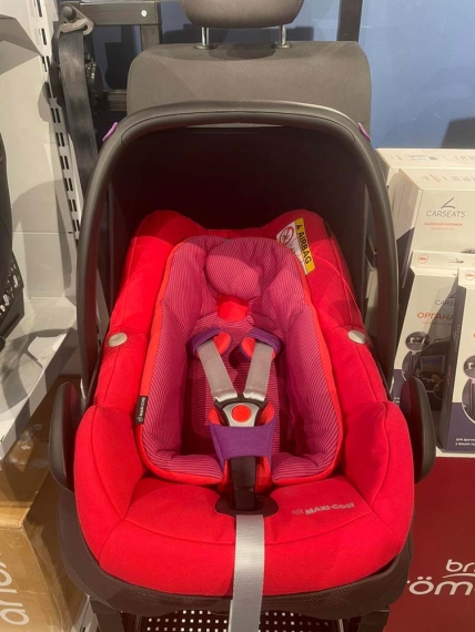 Автокрісло Maxi-Cosi Pebble Plus (Red Orchid) УЦ
