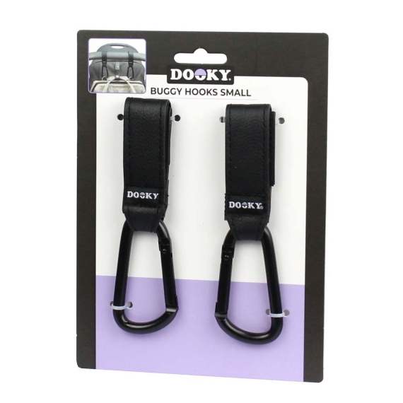 Маленькі гачки до коляски Xplorys Dooky, 2 шт (Black)