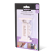 Блокіратор дверей меблів Xplorys Dooky White, 2 шт