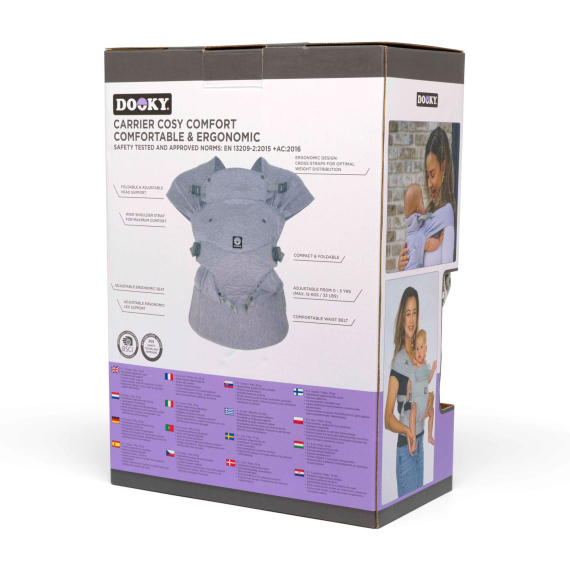 Сумка-переноска Xplorys Dooky Cosy Comfort (Grey)