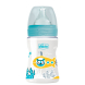 Бутылка пластиковая Chicco Well-Being 150 мл, соска силиконовая от 0 месяцев, медленный поток (голубая)