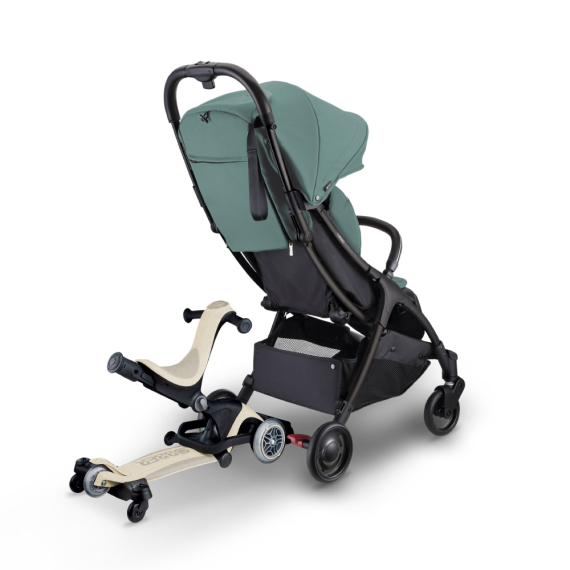 Коляска прогулянкова GLOBBER серії STROLL.LITE (бірюзово-сіра)