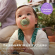 Пустушка Philips Avent Ultra Soft ультрам'яка, 0-6 міс, 2 шт (жовто-зелена)