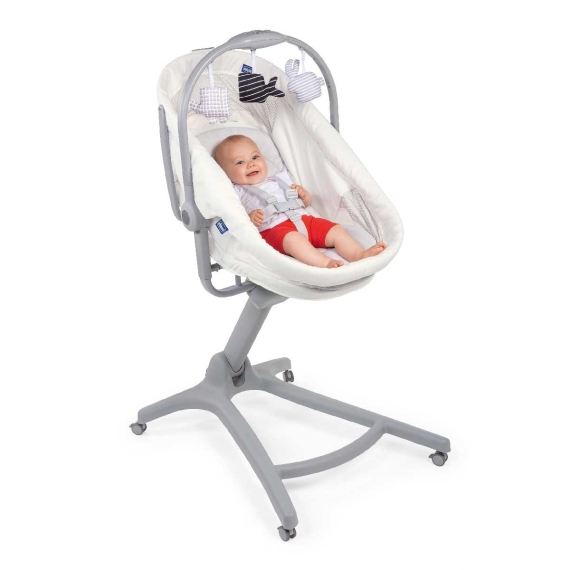 Кроватка-стульчик для новорожденного Chicco Baby Hug Air  4 в 1 (цвет 85)