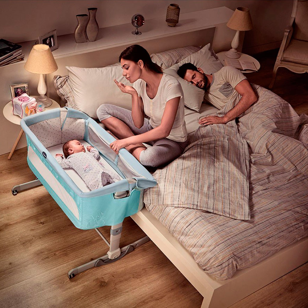 Дитяче ліжечко Chicco Next to Me (колір 18) купити в Києві, Україні