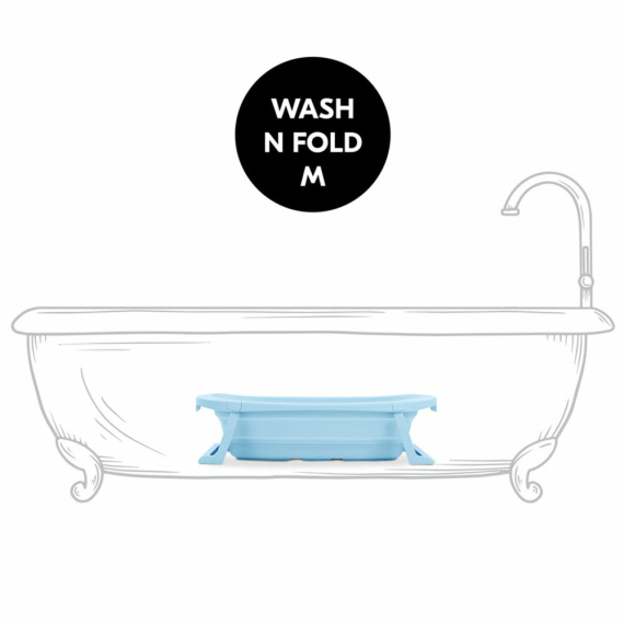 Розкладна ванна Hauck Wash N Fold M (Light Blue)