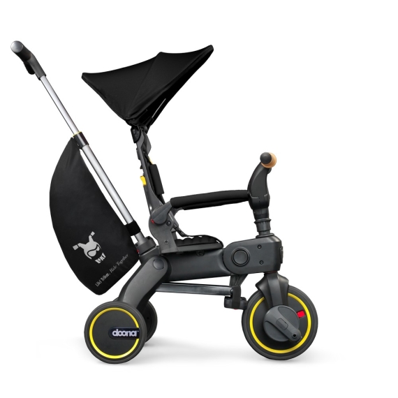 Складной трехколесный велосипед Doona Liki Trike S5 (Nitro Black)