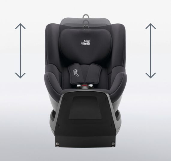 Автокрiсло Britax Römer Dualfix Plus (Space Black) УЦ