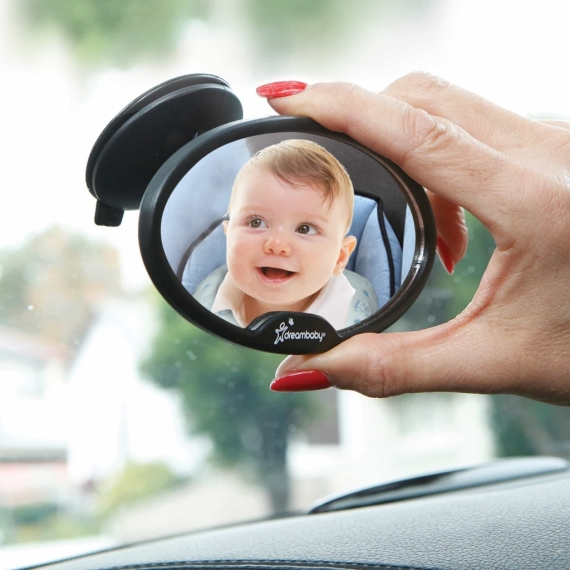 Додаткове дзеркало в автомобіль овальне Dreambaby EZY-VIEW