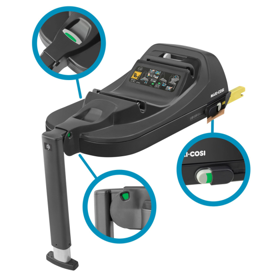 База MAXI-COSI CabrioFix i-Size Base Black