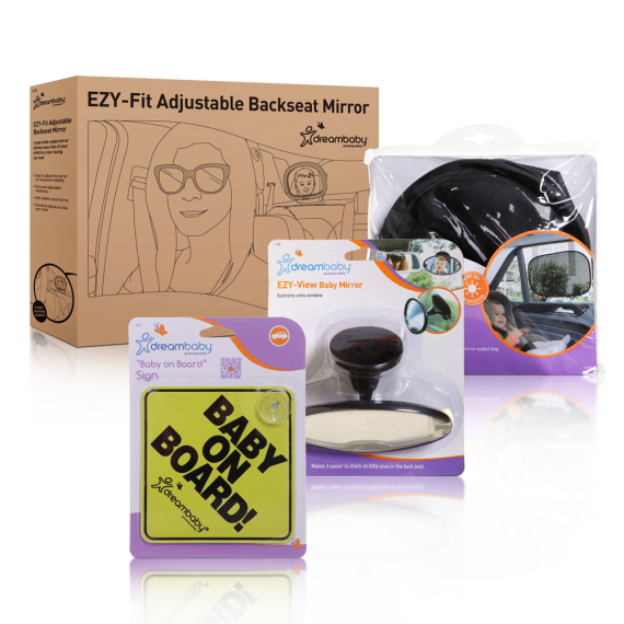 Набір аксесуарів для подорожі в автомобілі Dreambaby