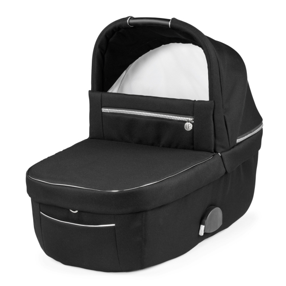 Универсальная коляска 3 в 1 Peg-Perego Veloce с автокреслом Lounge (Black Shine)