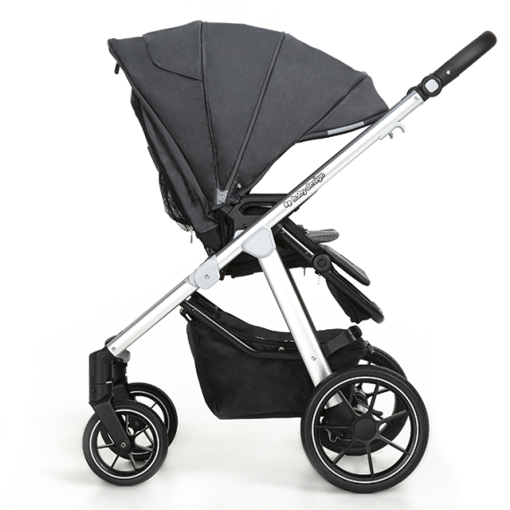 Універсальна коляска 2 в 1 Baby Design Bueno (27 - Light Gray, без вишивки) УЦ
