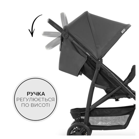 Прогулянкова коляска HAUCK Rapid 4 (Black)