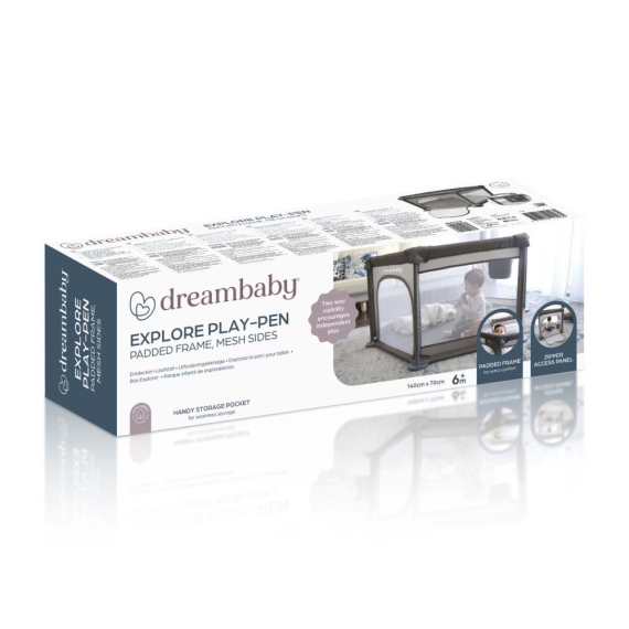 Манеж дитячий DreamBaby Playpen (Taupe)