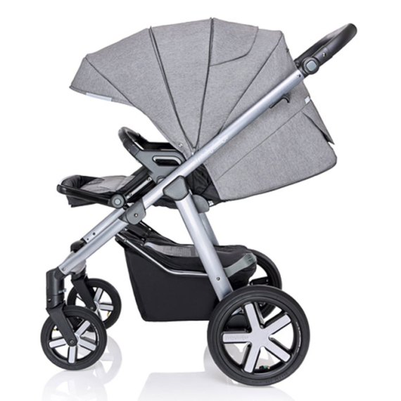 (уц) Универсальная коляска 2 в 1 Baby Design Husky NR 2020 (07 Gray)