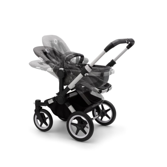 Универсальная коляска 2 в 1 Bugaboo Donkey3 Mineral Mono (Black/Taupe)