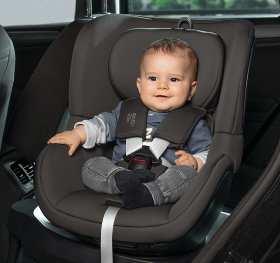 Автокрiсло Britax Römer Dualfix Plus (Space Black) УЦ
