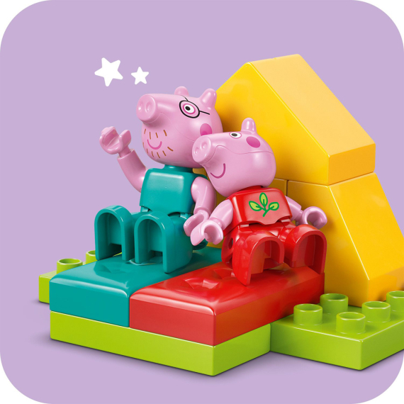 Конструктор LEGO DUPLO Свинка Пеппа Туристичний похід, 32 деталі