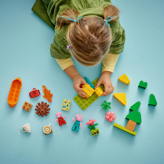Конструктор LEGO DUPLO Свинка Пеппа Туристичний похід, 32 деталі