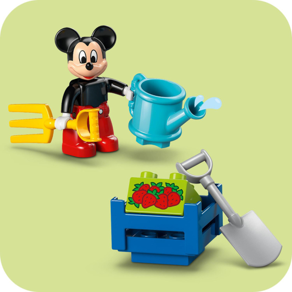Конструктор LEGO DUPLO Disney Клубний будинок з Мінні та Плуто, 87 Деталей