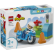 Конструктор LEGO DUPLO Town Синій поліцейський мотоцикл, 11 Деталей