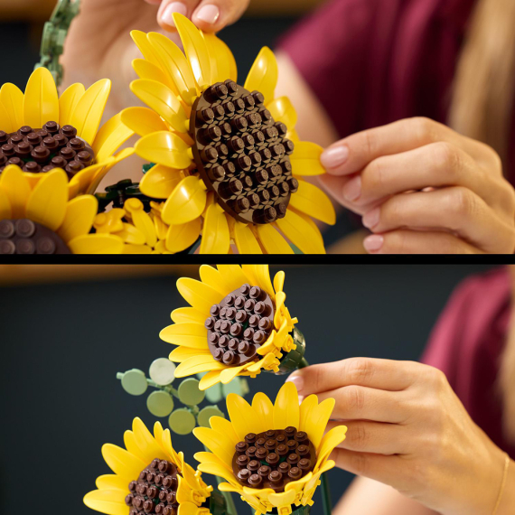 Конструктор LEGO Botanicals Букет соняшників, 686 Деталей