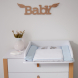 Cповивальний матрац Baby Veres Summer Bunny, 50х70 см (blue NEW)
