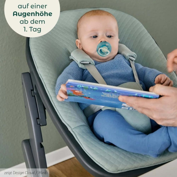Стільчик для годування MOJI YIPPY All-in-One Sets White Cloud