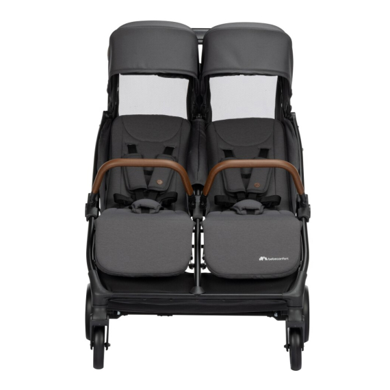 Прогулянкова коляска для двійні BEBE CONFORT Mane (Mineral Graphite)