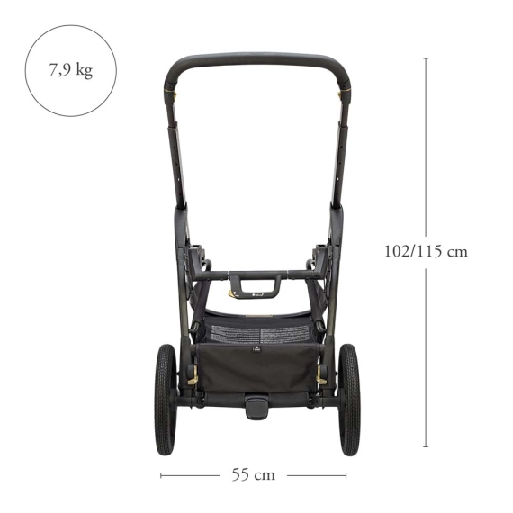 Шасі Inglesina Aptica XT (Total Black)