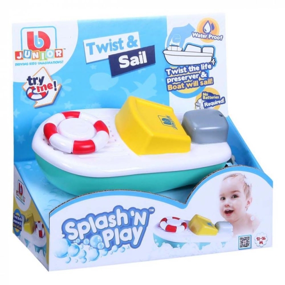 Іграшка для ванної BB Junior Splash N Play Човен