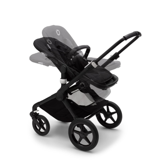 Универсальная коляска 2 в 1 Bugaboo Fox 2 Mineral (Black / Taupe)