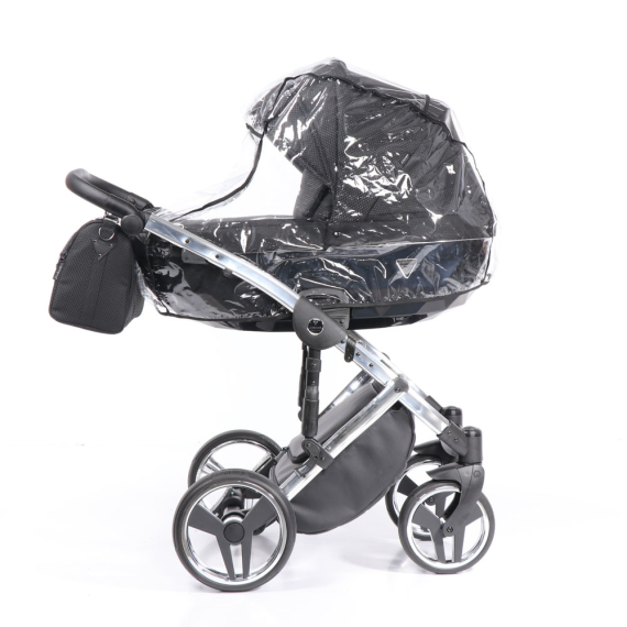 Универсальная коляска 2 в 1 Junama Diamond Onyx (01)