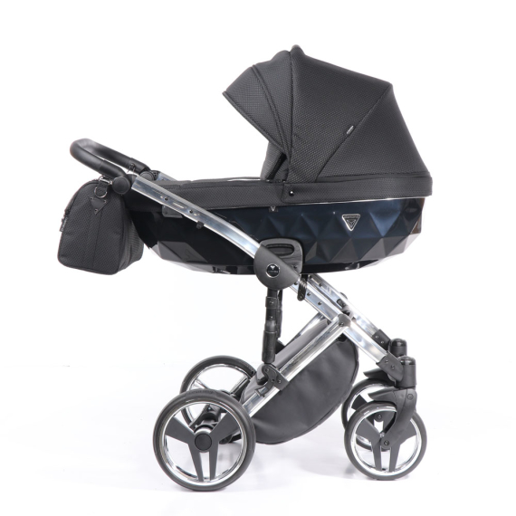 Универсальная коляска 2 в 1 Junama Diamond Onyx (01)