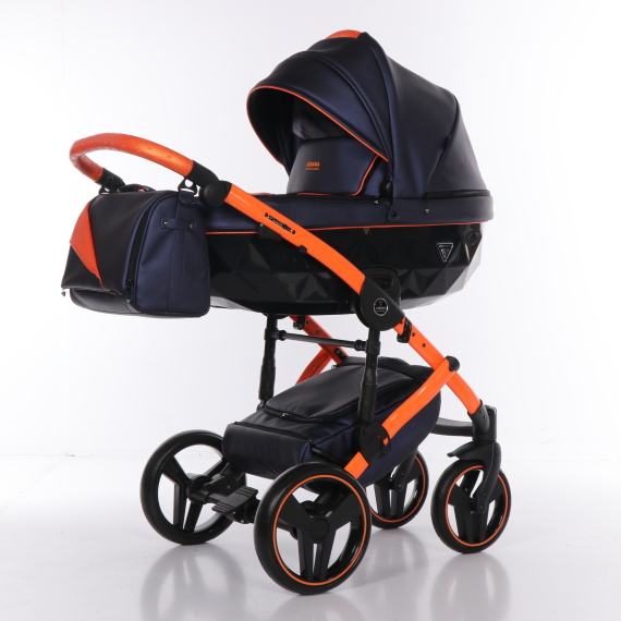 Универсальная коляска 2 в 1 Junama Diamond Fluo line II (03)