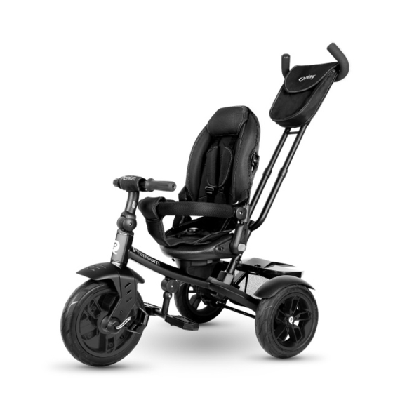 Велосипед складаний триколісний Qplay Premium 6 в 1 (Black)