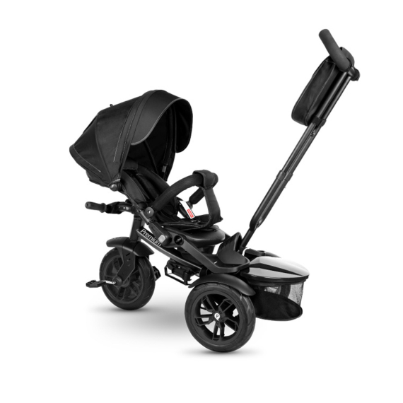 Велосипед складаний триколісний Qplay Premium 6 в 1 (Black)