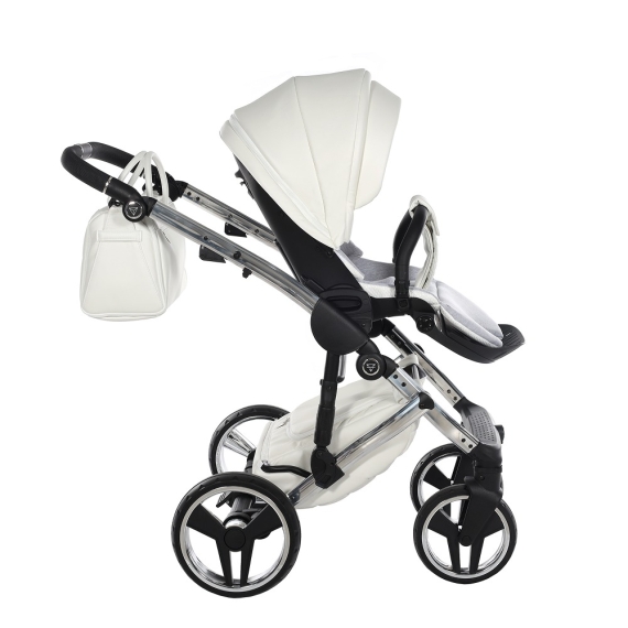 Універсальна коляска 2 в 1 Junama  Individual (White/Silver 15)