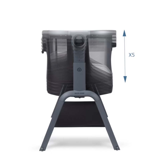 Приставне ліжечко MAXI-COSI Iora 2 (Elegance Graphite)