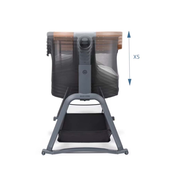 Приставне ліжечко MAXI-COSI Iora Plus (Elegance Graphite)