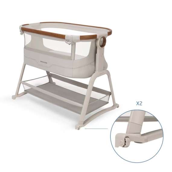 Приставне ліжечко MAXI-COSI Iora Plus (Elegance Beige)