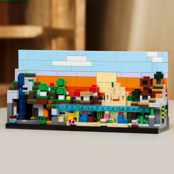 Конструктор LEGO Minecraft Мінібіоми, 797 Деталі