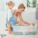 Комплект ванночка для купання Stokke Flexi Bath та підставка (Sandy Beige)