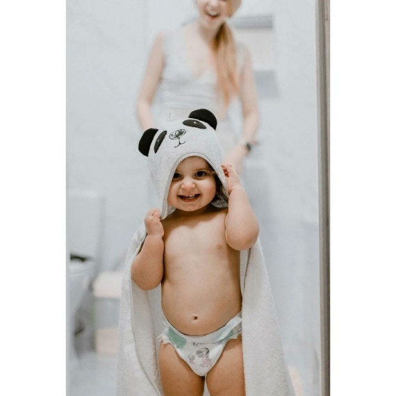 Пеленка для купания Baby Veres Panda 80х120 см